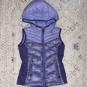 Free Country Kids Purple Hooded Vest